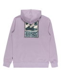 The Billabong Mens Foundation Hoodie in Light Purple
