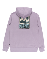 The Billabong Mens Foundation Hoodie in Light Purple