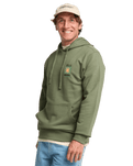 Foundation Hoodie in Moss Green