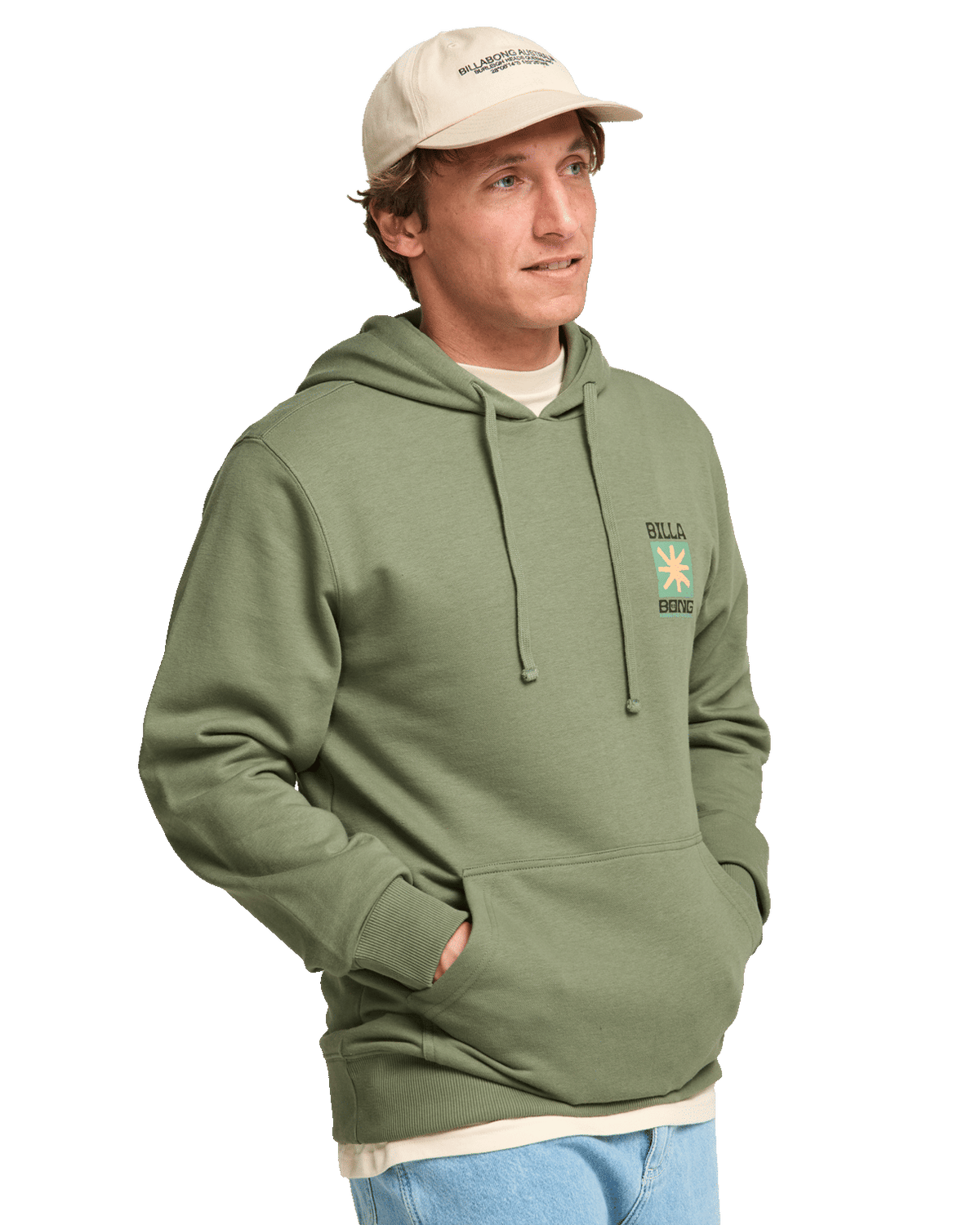 Foundation Hoodie in Moss Green