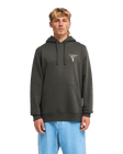 The Billabong Mens Droppin Hoodie in Raven