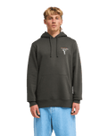 The Billabong Mens Droppin Hoodie in Raven