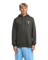 The Billabong Mens Droppin Hoodie in Raven