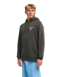 The Billabong Mens Droppin Hoodie in Raven