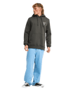 The Billabong Mens Droppin Hoodie in Raven