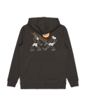 The Billabong Mens Droppin Hoodie in Raven