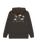 The Billabong Mens Droppin Hoodie in Raven