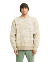 The Billabong Mens Trail Jumper in Sand Khaki