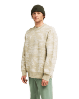 The Billabong Mens Trail Jumper in Sand Khaki