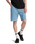 Big Denim Walkshorts in Bleach Wash