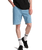 Big Denim Walkshorts in Bleach Wash