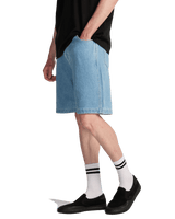 Big Denim Walkshorts in Bleach Wash