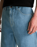 Big Denim Walkshorts in Bleach Wash
