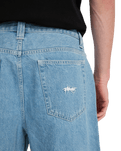 Big Denim Walkshorts in Bleach Wash