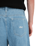 Big Denim Walkshorts in Bleach Wash