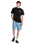 Big Denim Walkshorts in Bleach Wash