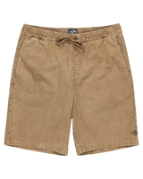 The Billabong Mens Larry Cord Walkshorts in Gravel