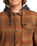The Billabong Mens Furnace Flannel Hoodie Shirt in Dark Cedar
