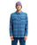 The Billabong Mens Offshore Jacquard Flannel Shirt in Real Teal