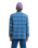 The Billabong Mens Offshore Jacquard Flannel Shirt in Real Teal