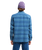 The Billabong Mens Offshore Jacquard Flannel Shirt in Real Teal