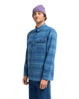 The Billabong Mens Offshore Jacquard Flannel Shirt in Real Teal