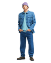 The Billabong Mens Offshore Jacquard Flannel Shirt in Real Teal