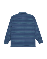The Billabong Mens Offshore Jacquard Flannel Shirt in Real Teal