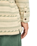 The Billabong Mens Offshore Jacquard Flannel Shirt in Hunter