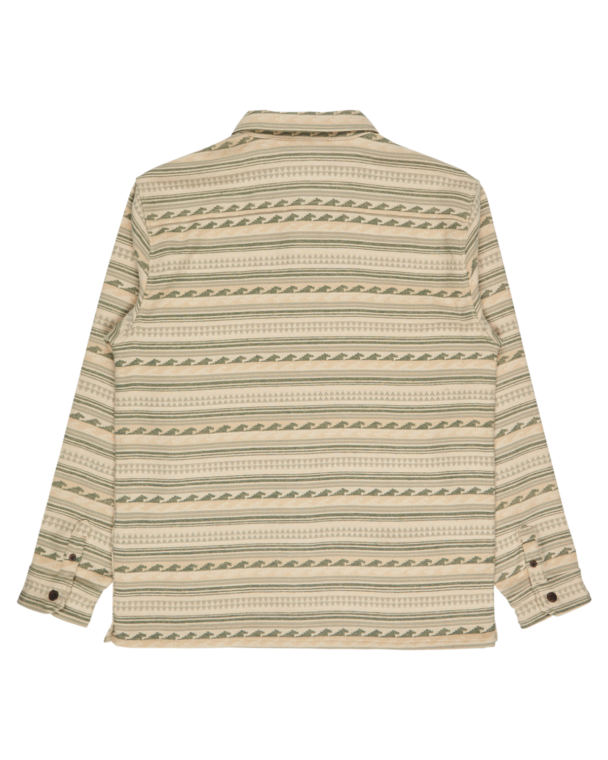 The Billabong Mens Offshore Jacquard Flannel Shirt in Hunter