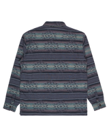 The Billabong Mens Offshore Jacquard Flannel Shirt in Ombre Blue
