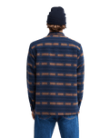 The Billabong Mens Offshore Jacquard Flannel Shirt in Navy
