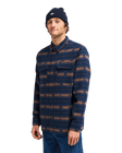The Billabong Mens Offshore Jacquard Flannel Shirt in Navy