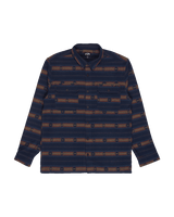 The Billabong Mens Offshore Jacquard Flannel Shirt in Navy