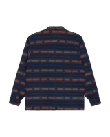 The Billabong Mens Offshore Jacquard Flannel Shirt in Navy