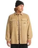 The Billabong Mens Bong Days Shirt in Khaki