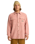 The Billabong Mens Bong Days Shirt in Ash Rose