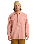 The Billabong Mens Bong Days Shirt in Ash Rose