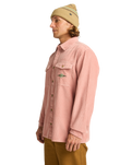 The Billabong Mens Bong Days Shirt in Ash Rose