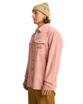 The Billabong Mens Bong Days Shirt in Ash Rose
