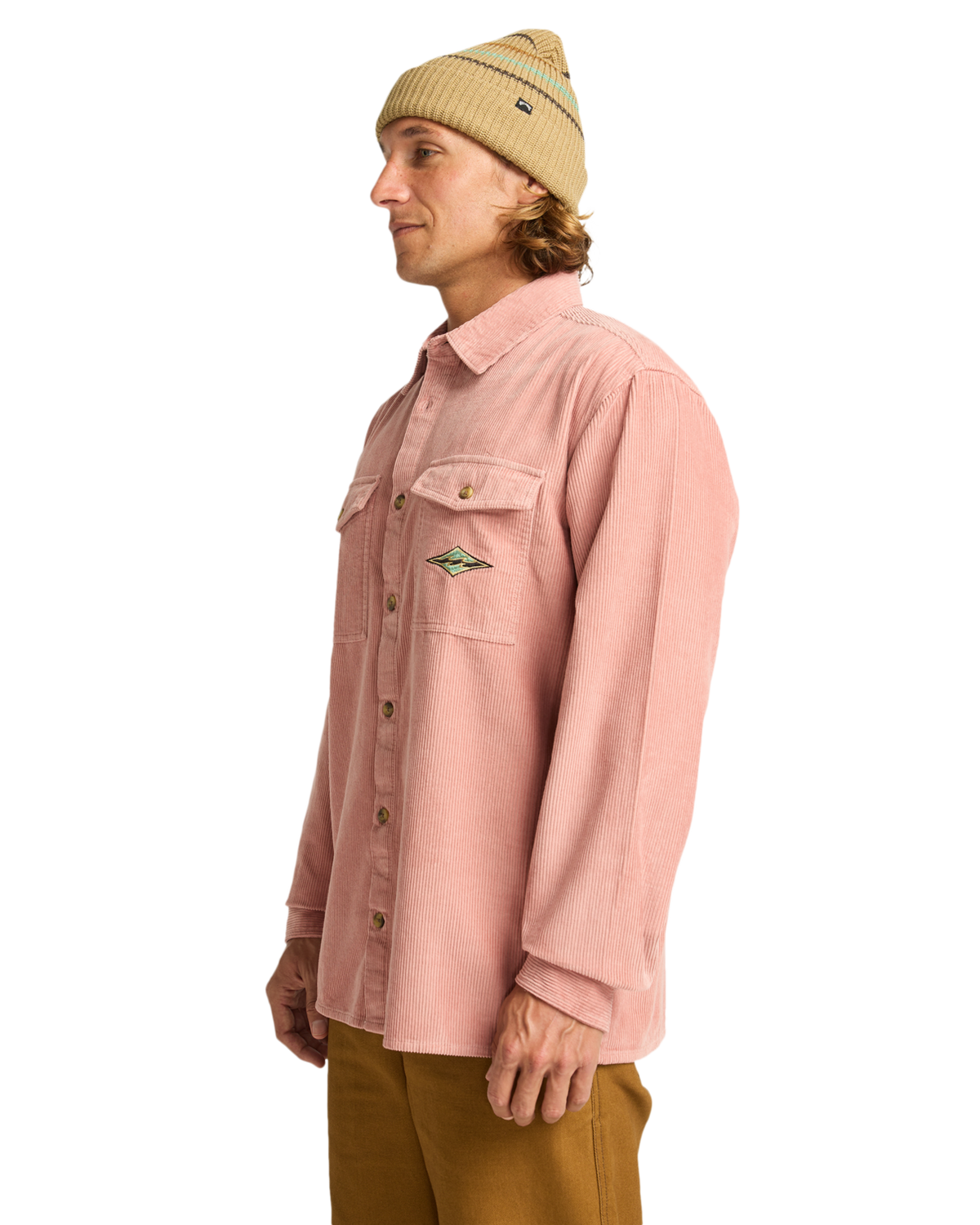 The Billabong Mens Bong Days Shirt in Ash Rose