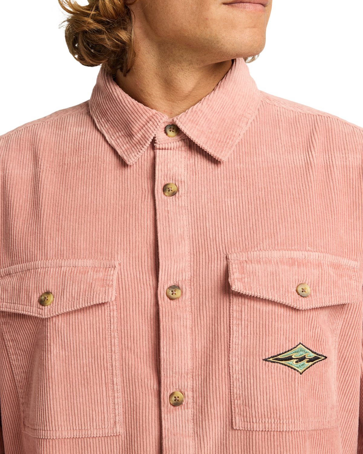 The Billabong Mens Bong Days Shirt in Ash Rose