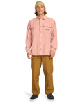 The Billabong Mens Bong Days Shirt in Ash Rose
