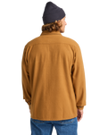 The Billabong Mens Del Mar Flannel Shirt in Tobacco