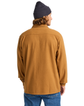 The Billabong Mens Del Mar Flannel Shirt in Tobacco