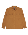 The Billabong Mens Del Mar Flannel Shirt in Tobacco