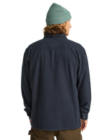 The Billabong Mens Del Mar Flannel Shirt in Dark Navy