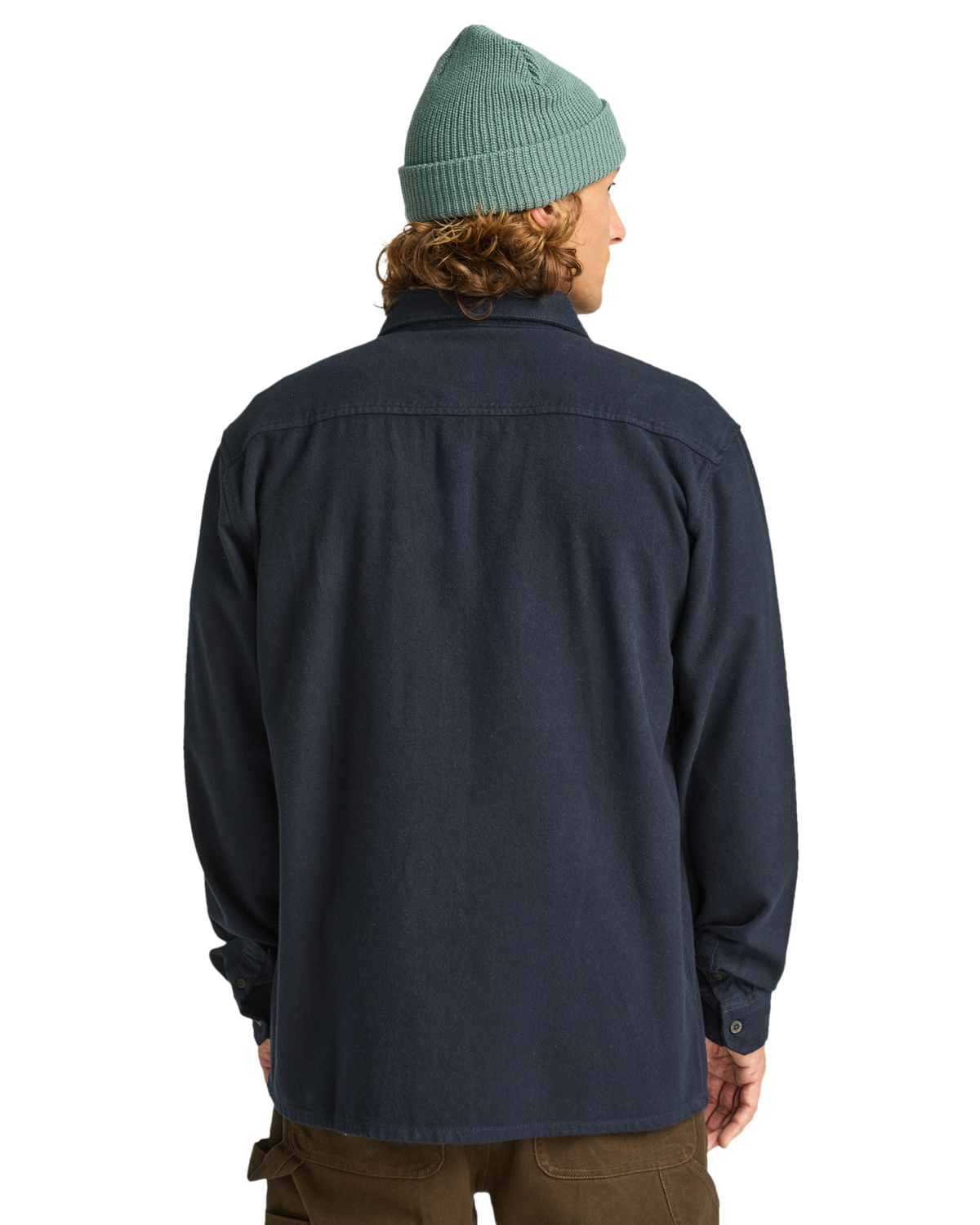 The Billabong Mens Del Mar Flannel Shirt in Dark Navy