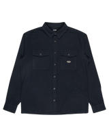 The Billabong Mens Del Mar Flannel Shirt in Dark Navy