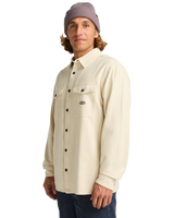 The Billabong Mens Del Mar Flannel Shirt in Sand